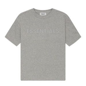 Fear of God Essentials Kids Tee Dark Heather Oat